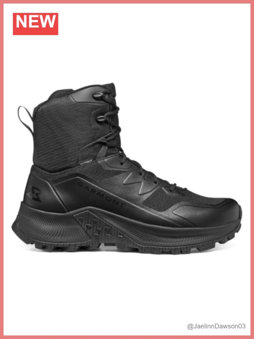 Garmont Tactical Contact 6 Zip Waterproof Duty Boots Polyester Lace-up